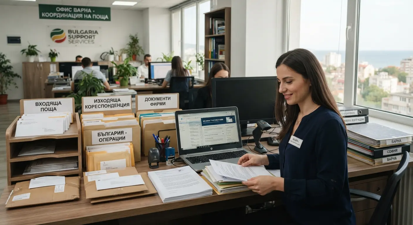 Coordinating Company Mail and Documents with a Local Team in Bulgaria